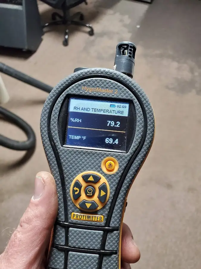 Moisture meter humidity assessment for Fire & Smoke Damage Restoration in Cotati